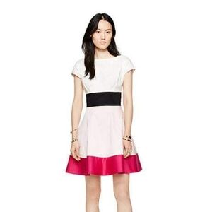 Kate Spade Dress, Pink, white and black, size 00